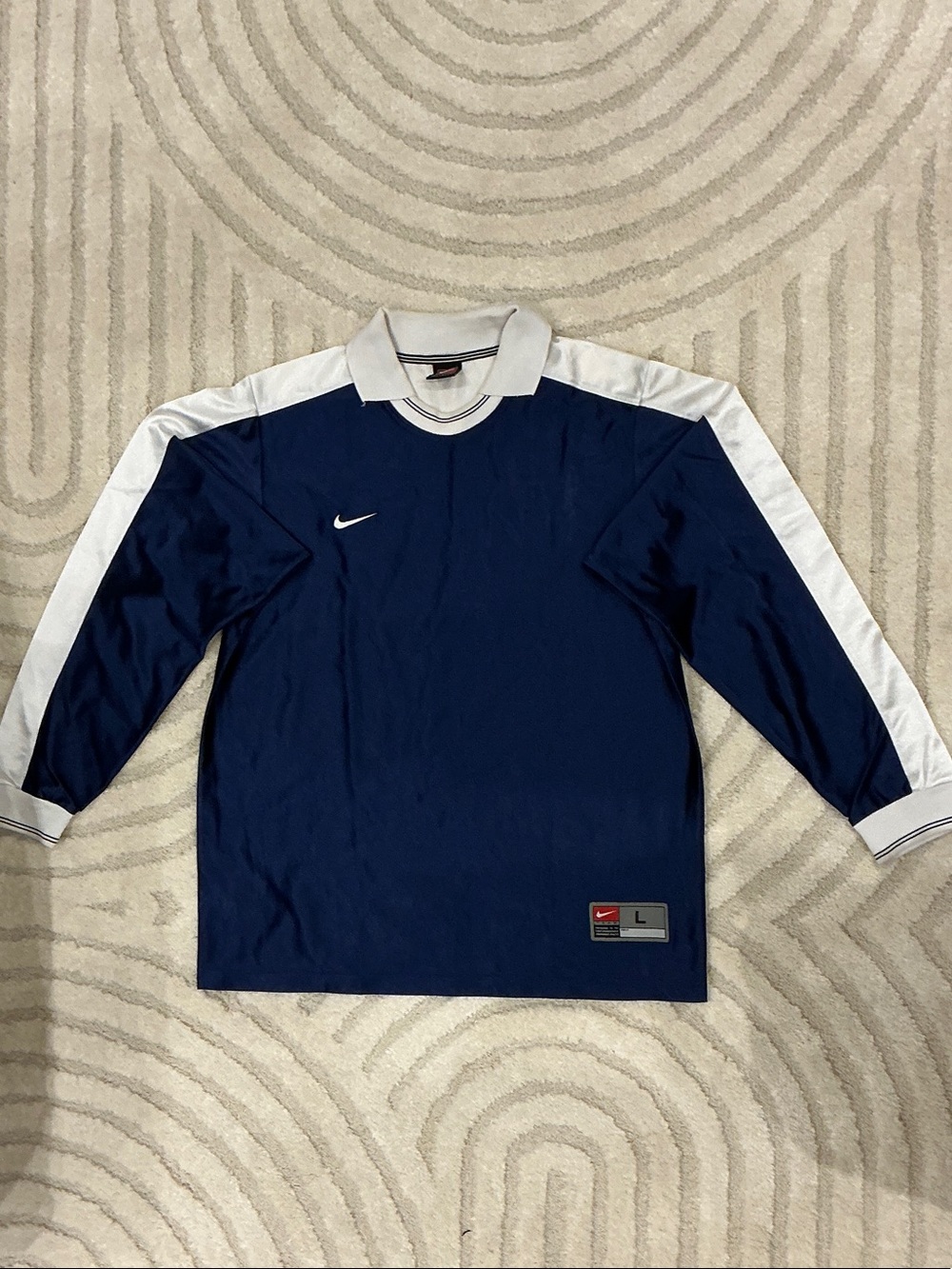 Vintage Nike Jersey Navy/White